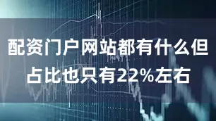 配资门户网站都有什么但占比也只有22%左右